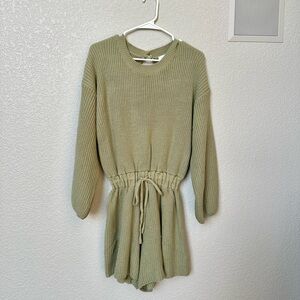 Petal and Pup Sloane Sweater Romper